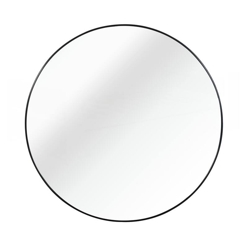 36 Inch Metal Framed Round Bathrrom Mirror