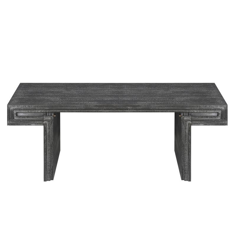 Coffee Table, Rustic Wood Center Table, Rectangle Cocktail Tea Table