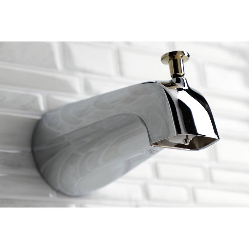 Made To Match 5-1/4 Inch Zinc Tub Spout with Diverter