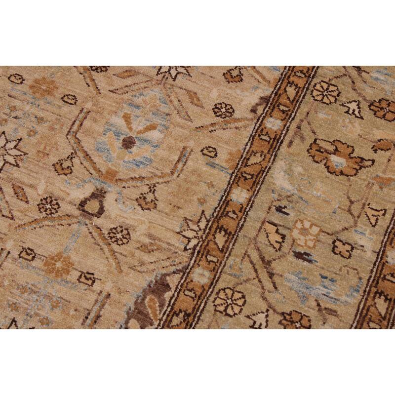 Vintage Herati Bidjar Hand Knotted Wool Rug