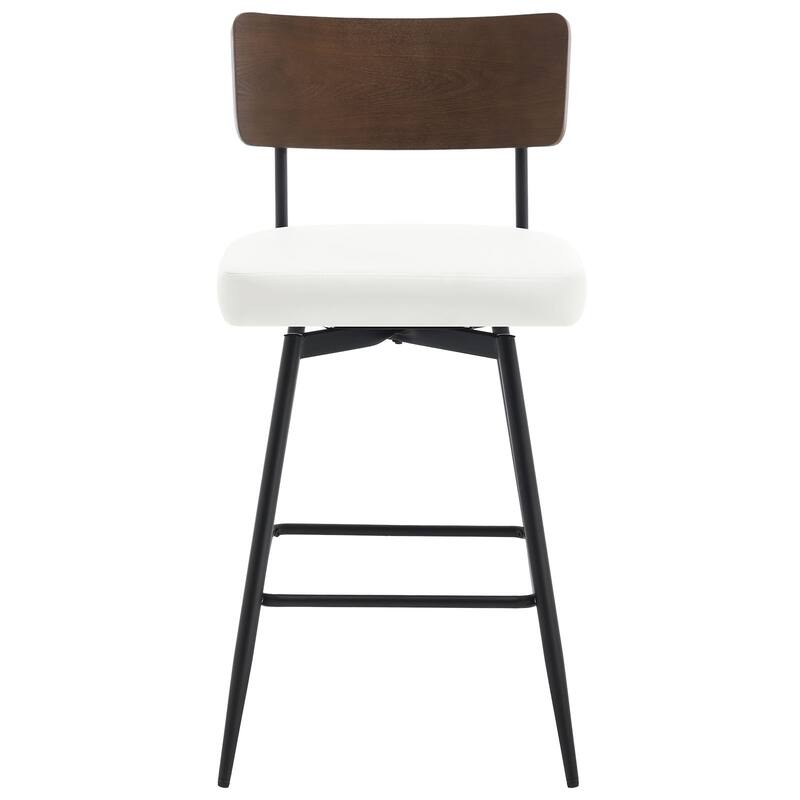 26"/ 29" Faux Leather Swivel Counter/ Bar Stools Set of 2/3