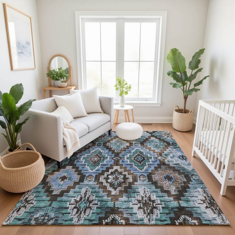Premium Washable Super Soft Boho Global Mayfield Rug