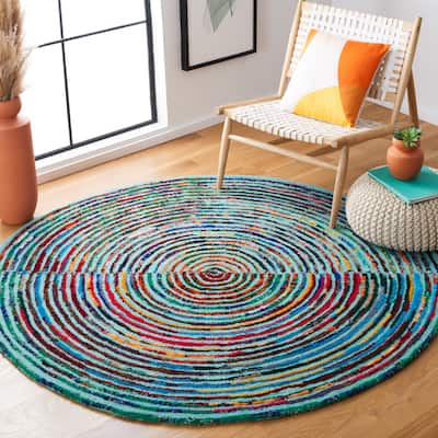 SAFAVIEH, Handmade Nantucket Jedidja Contemporary Cotton Rug