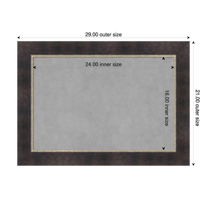 Amanti Art Odin Antique Bronze Framed - 29 x 21 in