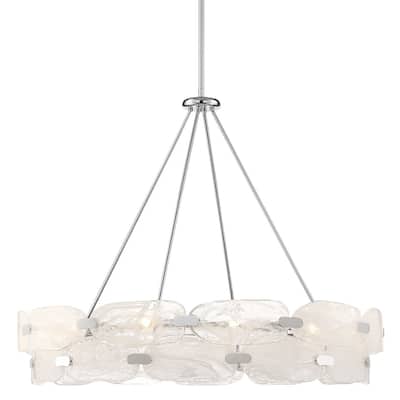 Savoy House Vasare 38" Wide Ring Chandelier