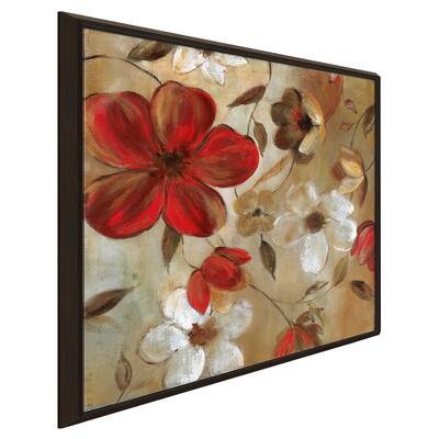 "Ready For Red I" by Carol Robinson Print on Floating Canvas