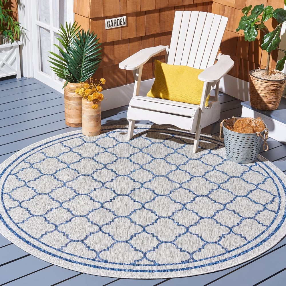 SAFAVIEH Courtyard Kamini Indoor/ Outdoor Waterproof Patio Backyard Rug