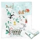 preview thumbnail 8 of 63, Warner Brothers Looney Tunes Christmas Silk Touch Throw Blanket 50x60 inches - Looney Holidays