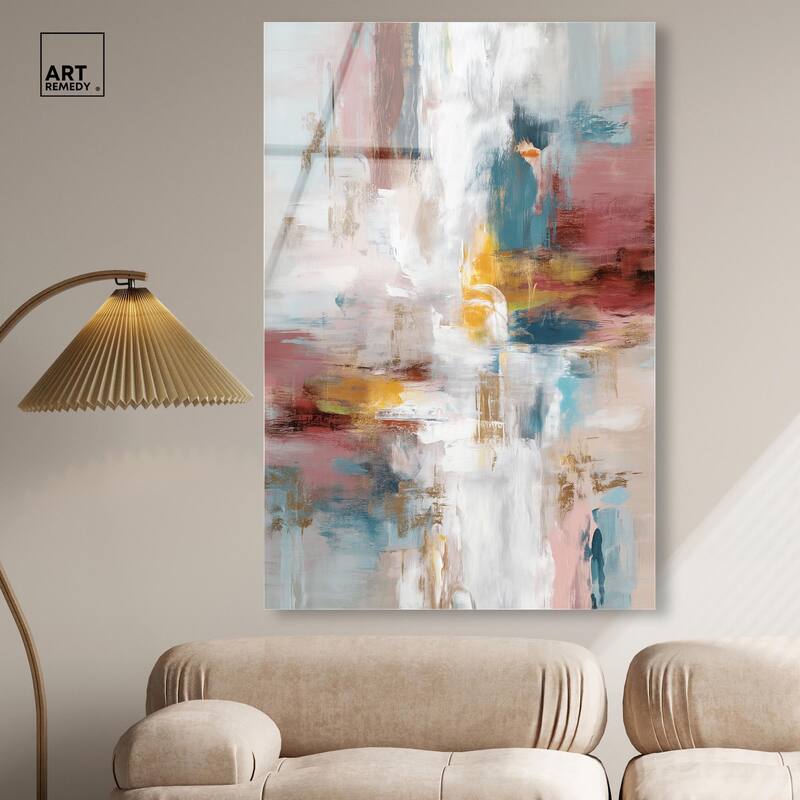 Warmth and cool III Acrylic by Art Remedy, Ready to Hang