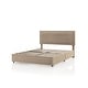 preview thumbnail 19 of 22, Furniture of America Jacinth Modern Velvet 4-Drawer Full Storage Platform Bed