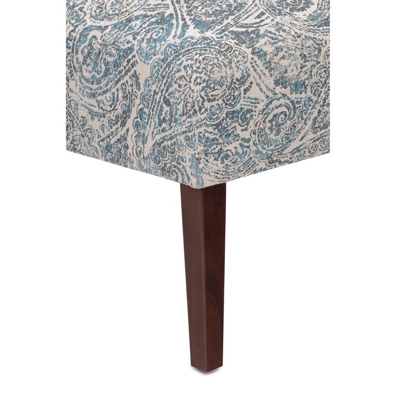 Samantha Transitional Button Tufted Slipper Chair