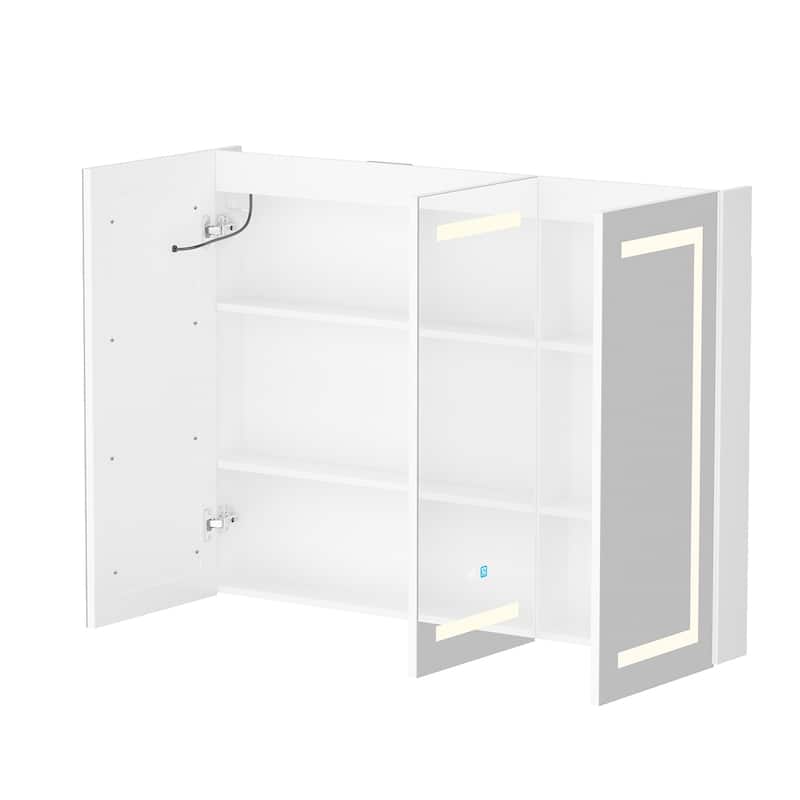 Led Mirror Cabinet Bathroom Wall Mounted Medicine Cabinet Storage