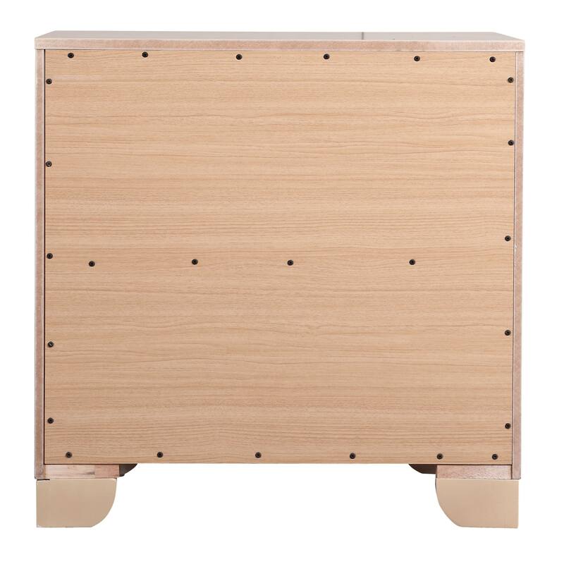 Hollywood Hills 2-drawer Wood Nightstand