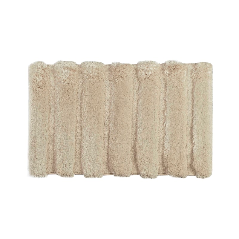 Madison Park Tufted Pearl Channel Solid Bath Rug