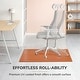 preview thumbnail 5 of 13, Jani Eco Bamboo Roll-up Rectangular Chair Mat - Durable,Eco-Friendly Chair Mat