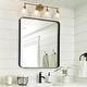 preview thumbnail 6 of 9, Coney Modern Gold 4-Light Cone Glass Bathroom Vanity Lights Wall Sconces - Antique Brushed Gold - 31.5'' L x 6.7'' W x 10.6'' H