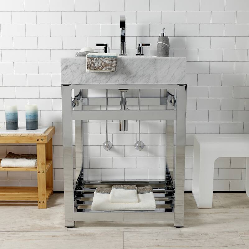 Kingston Brass Kingston Commercial Steel Console Sink Base