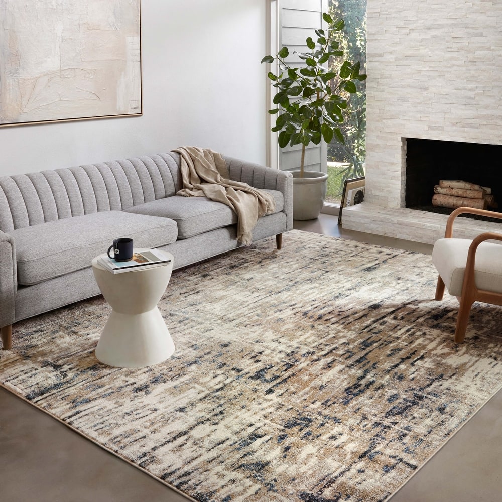 Alexander Home Bentley Abstract Modern Area Rug