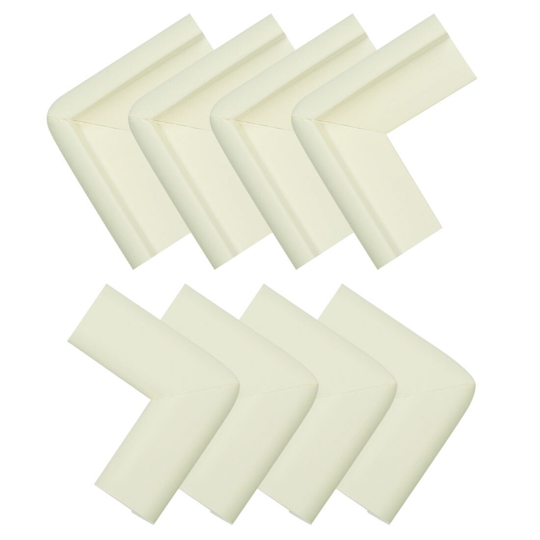8 Pack Safety Soft Desk Cover Table Corner Edge Protectors Transparent Cushions