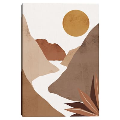 Sienna Horizons III by Belle Maison Canvas Art Print