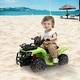 preview thumbnail 9 of 14, 6V Kids Ride-On ATV Quad, Electric 4-Wheeler Car with Music, Horn, USB, and MP3 for Toddlers Ages 18-48 Months
