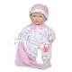 preview thumbnail 1 of 4, JC Toys La Baby Soft 11" Baby Doll, Pink with Blanket, Asian Multi - Kids