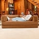 preview thumbnail 175 of 179, Jaxx Unsofa Modular Convertible Sectional Sofa with Fold Out King Sleeper Bed