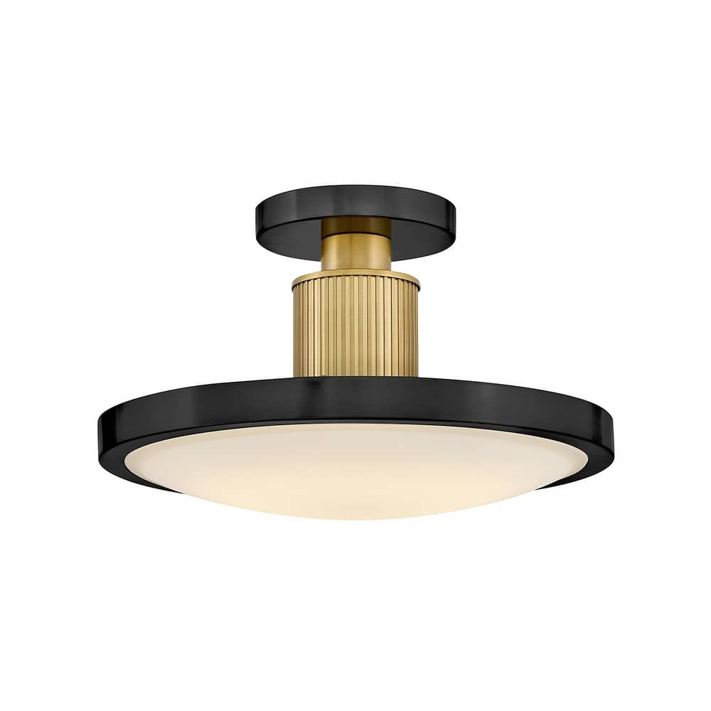 Hinkley Lighting 47593 Kieran 15" Wide LED Semi-Flush Ceiling Fixture