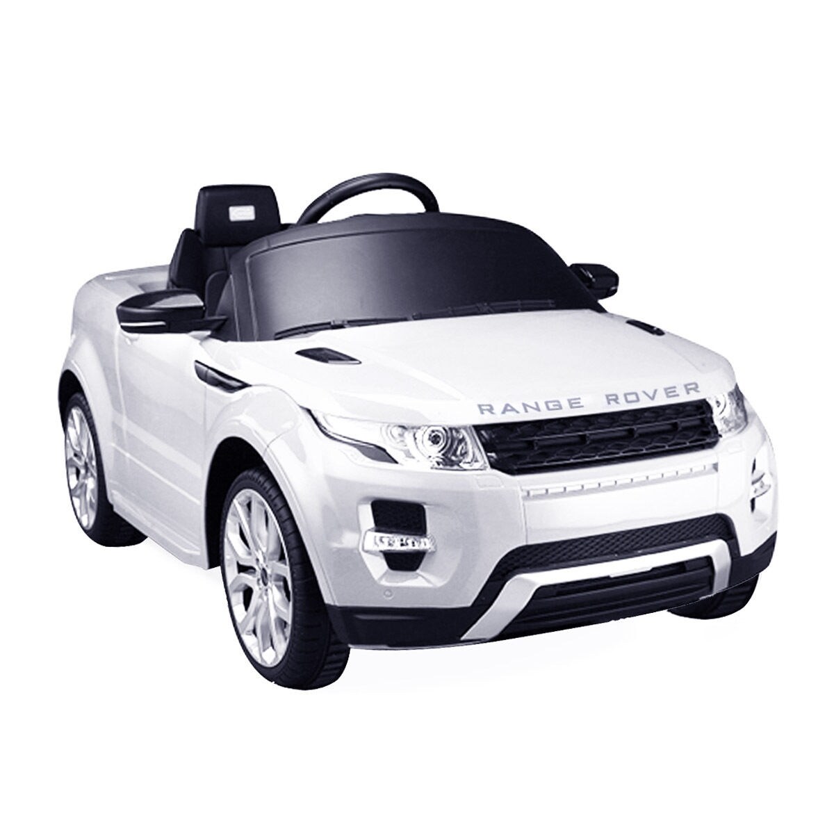Shop Costway Range Rover Evoque Licensed 12v Electric Kids Ride On Car Mp3 Rc Remote Control White Overstock 17765533