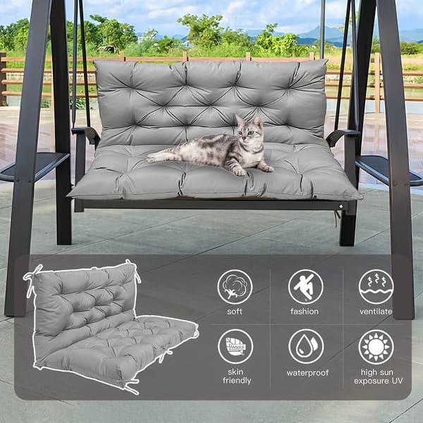 Outdoor Bench Cushion Patio Cushionswaterproof Swing Cushions