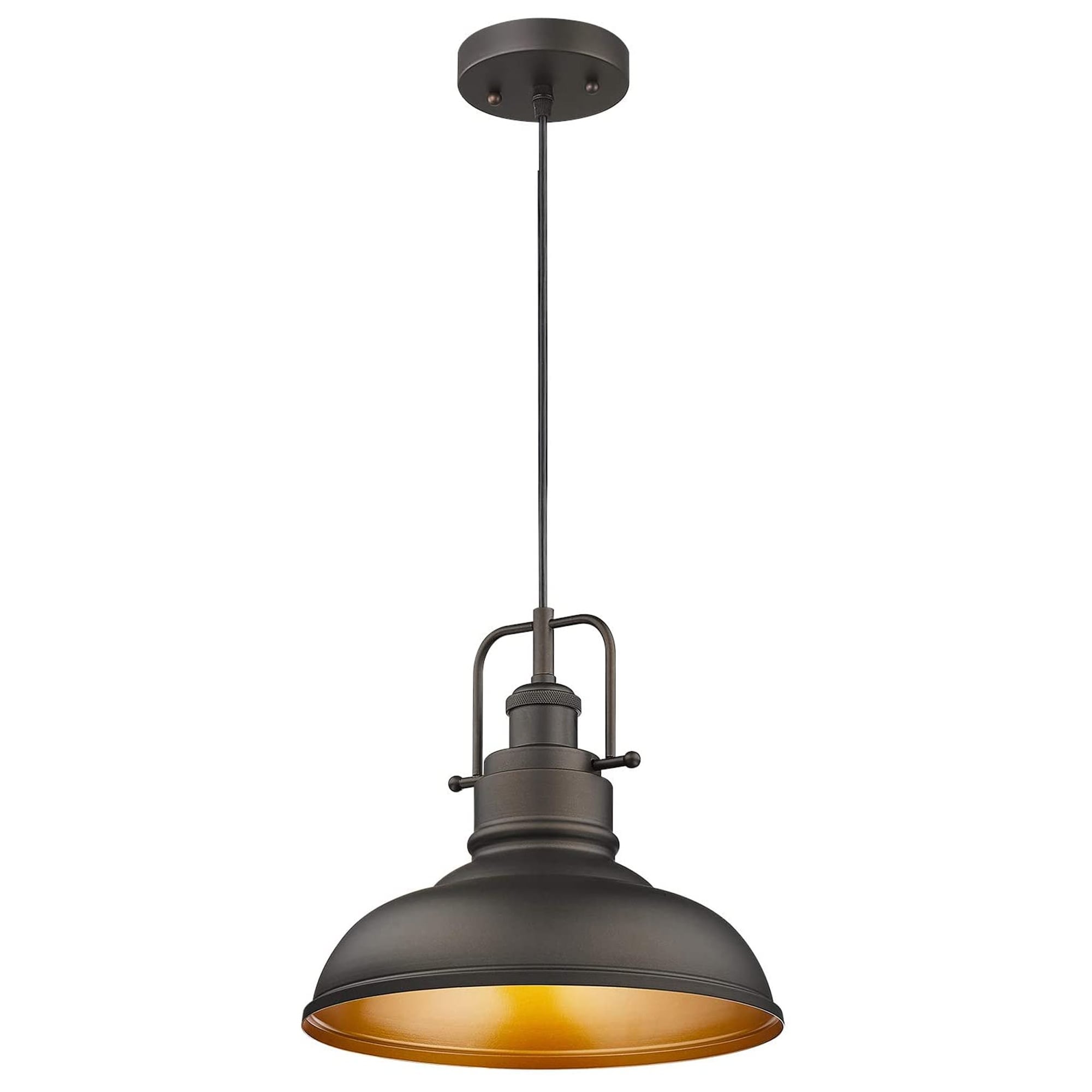 Oil rubbed bronze farmhouse pendant light outlet