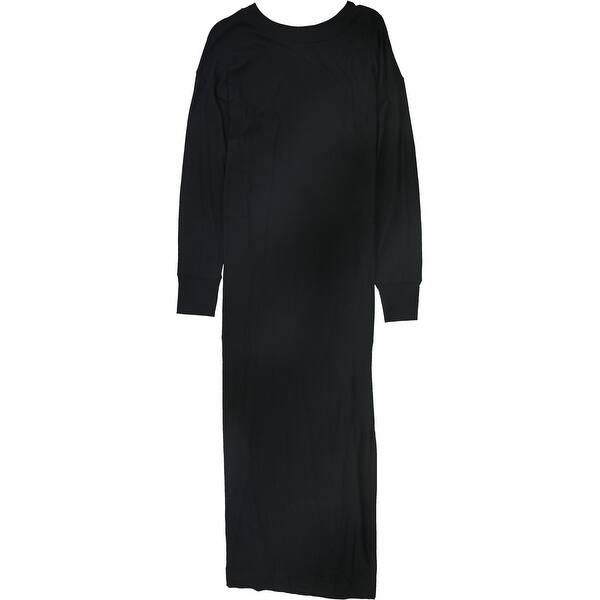 blue dress for baby girl Free People Raise A Toast Midi Slip Black / L main image 1