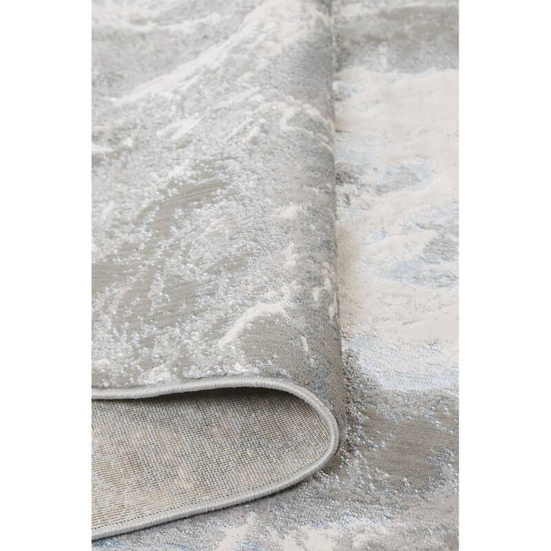 Texo Abstract Modern Woven Soft Durable Area Rug By HomeRoots - 120' X '96' X '0.39