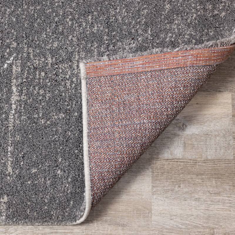 Ryan Collection - Grey/Cream Strokes Rug