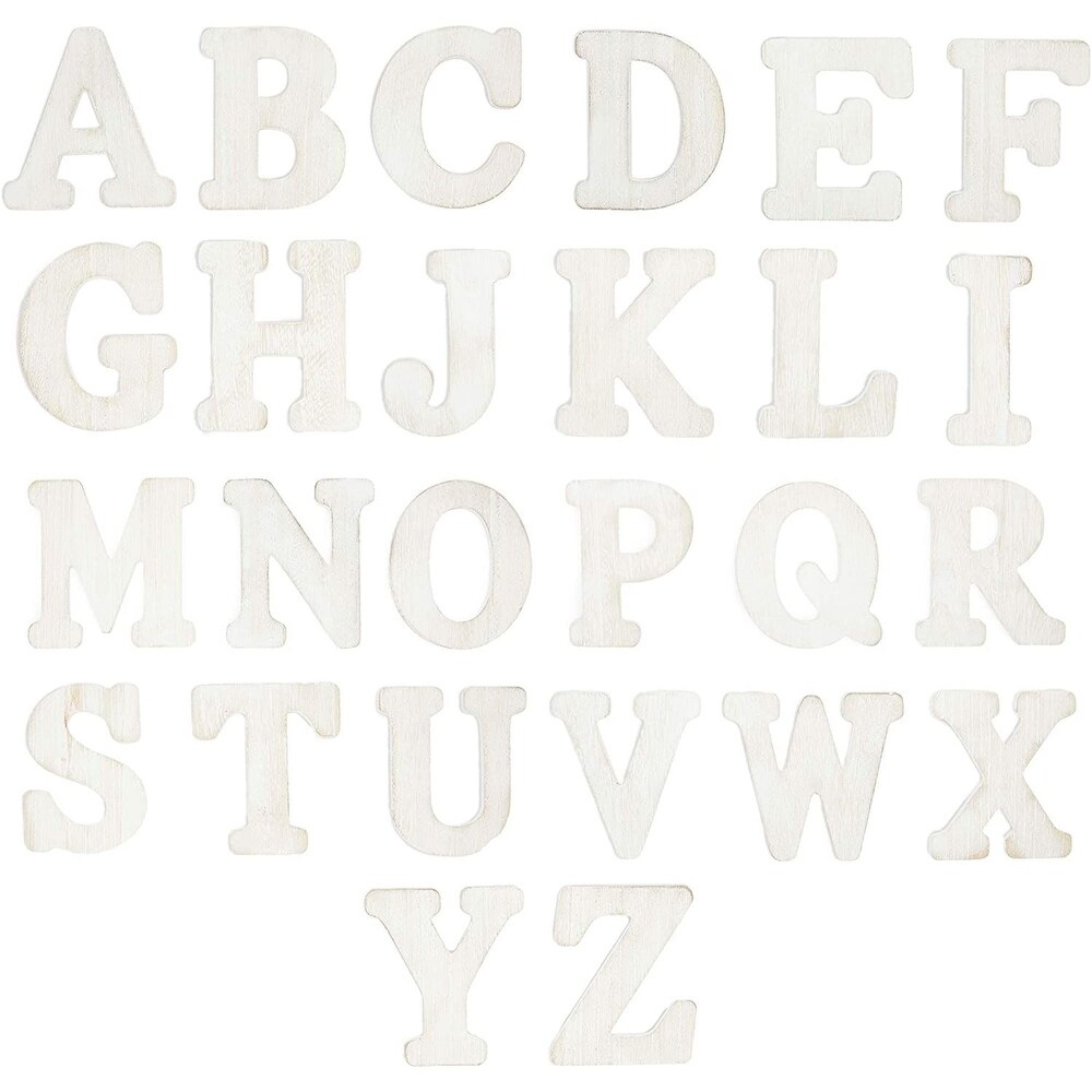 Standing Letters for Shelf, Large Alphabet Letters, Decorative