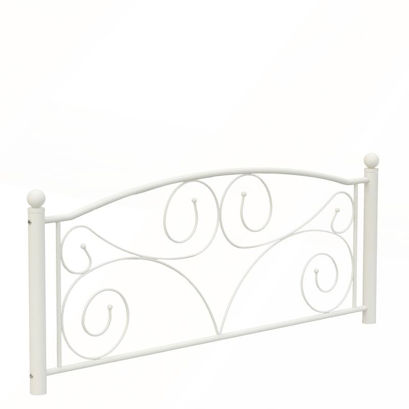 Unique Flower Sturdy System Metal Bed Frame
