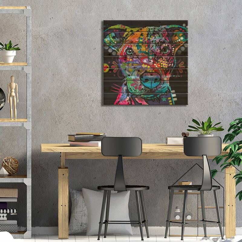 Light My Way Print On Wood by Dean Russo - Multi-Color