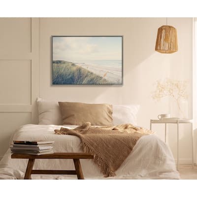 Kate and Laurel Sylvie The Perfect Day Framed Canvas by Laura Evans