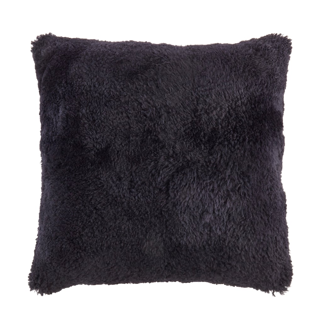 Soft and Stylish Sheep Fur Pillow