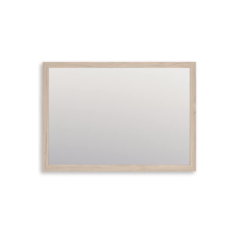 Signature Design by Ashley Shapella Tan Bedroom Mirror - 39"W x 2"D x 28"H
