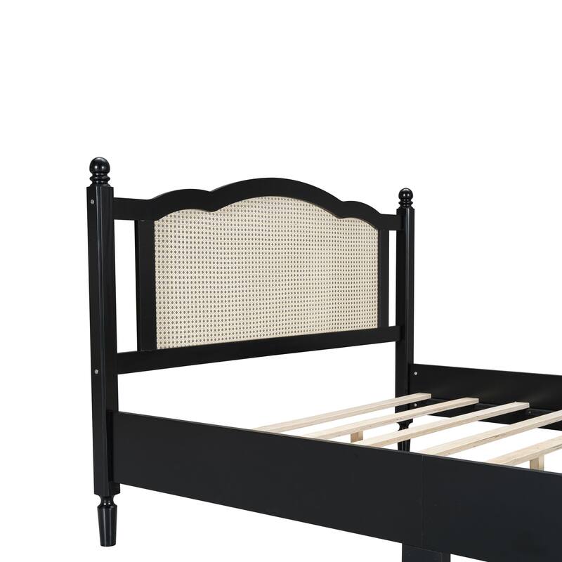 Wooden Platform Bed