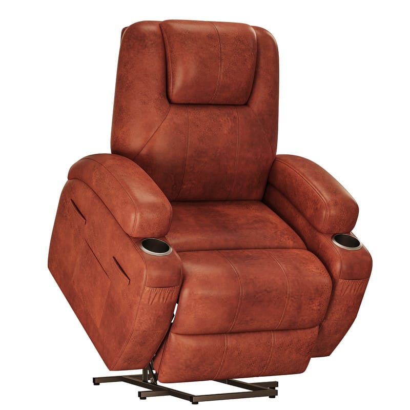 Homall Faux Leather Power Lift Recliner Chair with Massage