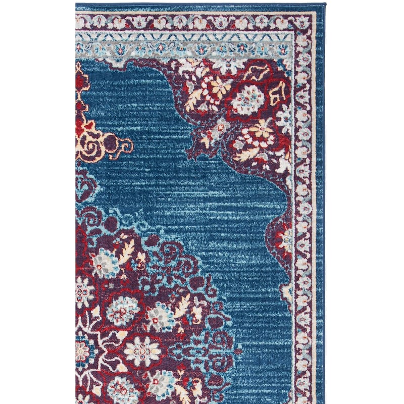 SAFAVIEH Brentwood Coralyne Traditional Oriental Rug
