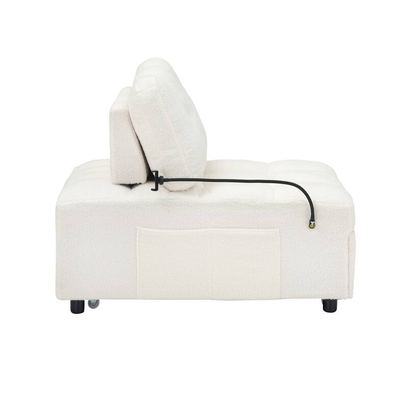 Convertible Sofa - 40.2-Inch Sofa Bed for Living Room or Office