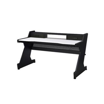 Q-Max Black & White Finish PVC Paper Gaming Table