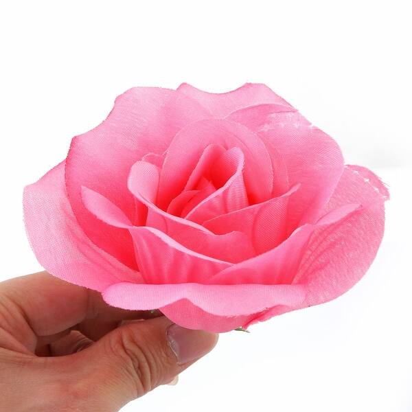 Shop Office Bedroom Table Desk Handcraft Artificial Flower Rose