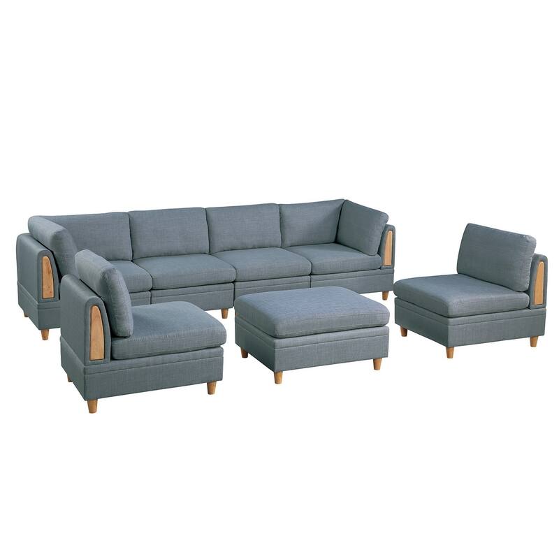 Living Room Furniture Ottoman Comfortable choice, multiple functions, classic design, and cozy corners Light