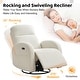 preview thumbnail 8 of 54, Power Swivel Rocker Glider Nursery Recliner with USB Port Set of 2