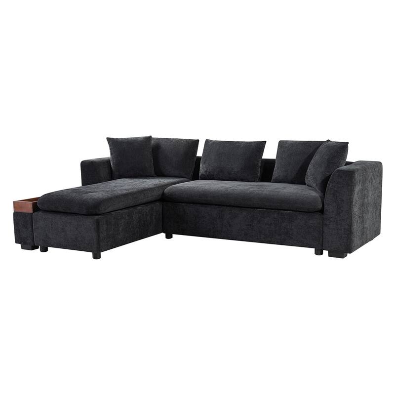 Sectional Sofa 93.7 Inch L-shaped Sofa Upholstered Sofa Couch