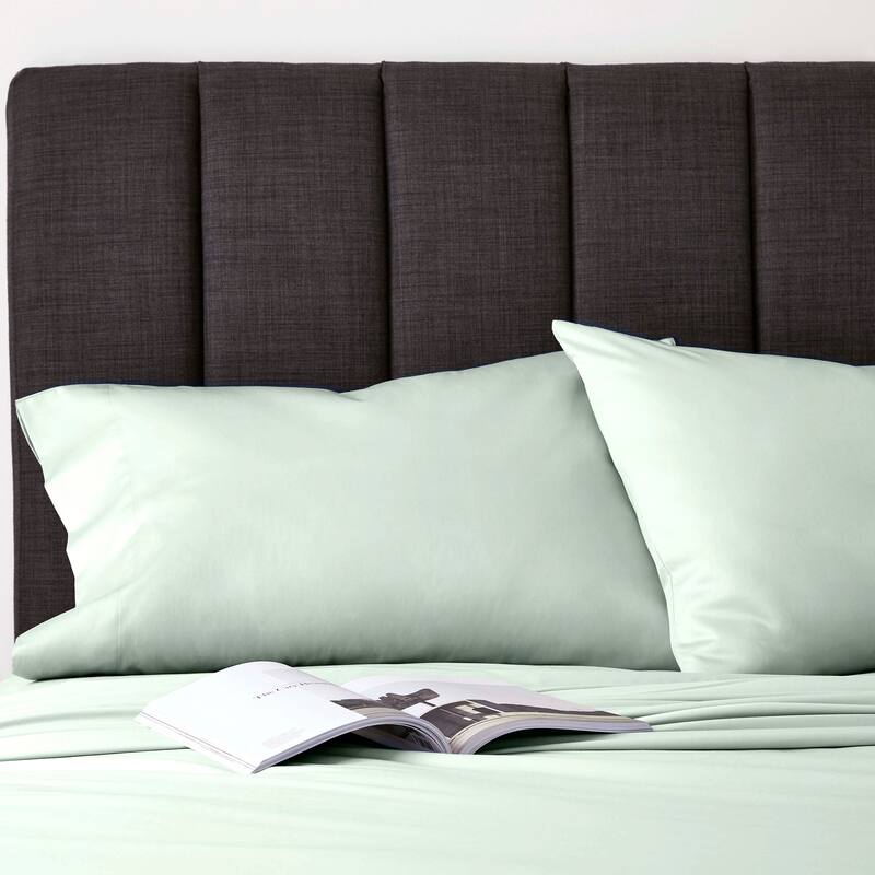 Clean Design Home x Martex 400 Thread Count Blue Sheet Set